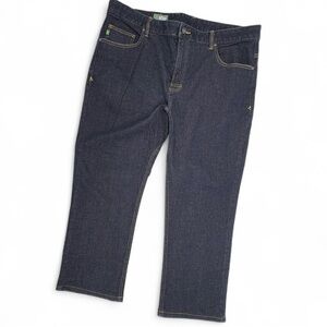 Stio Rivet Jeans Dark Blue Stretch Hiking 40S Organic Gusset 2000089